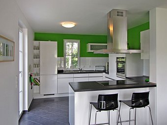 Moderne und offene "Event-Küche"