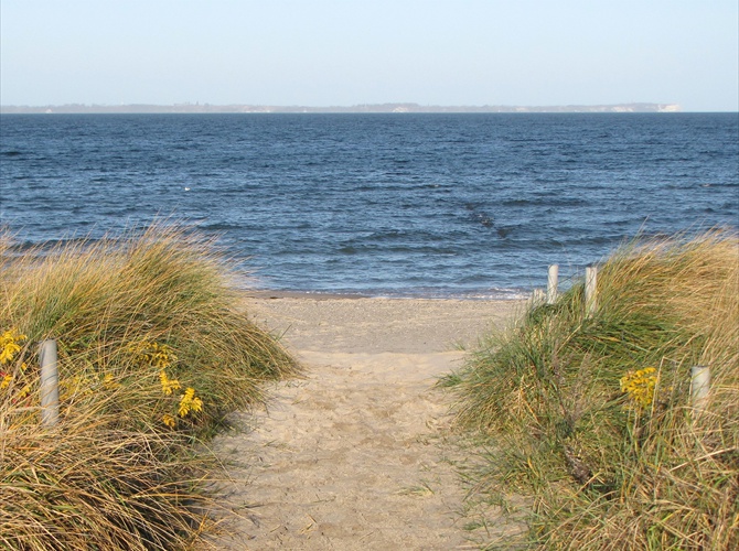 Zugang zum  Strand von Glowe