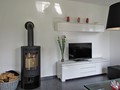 Die Kamin- und Fernsehecke